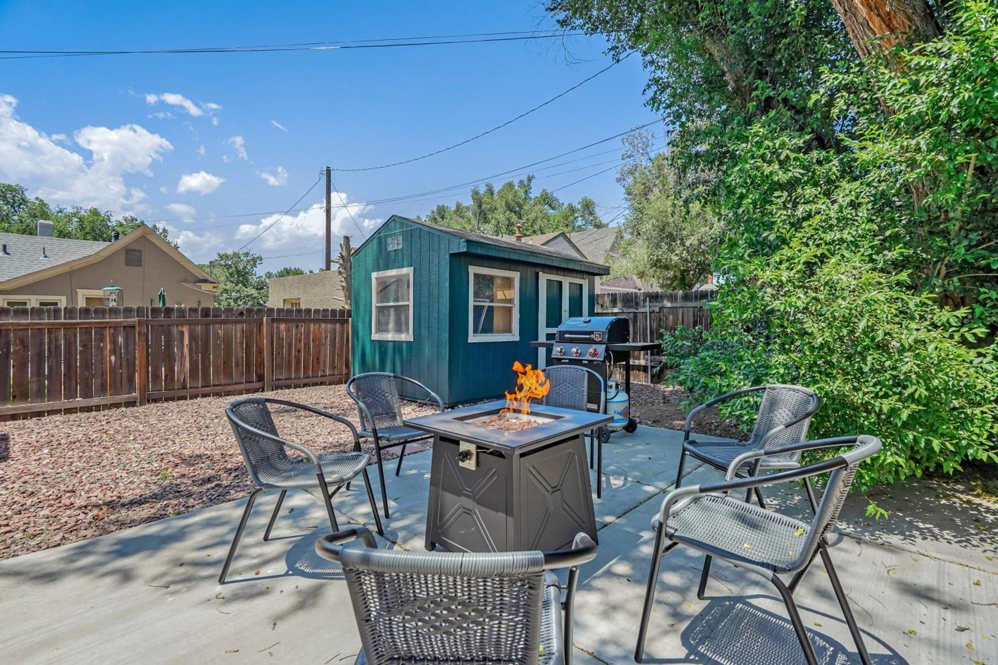 Villa Neighborly Heights - Downtown King Bbq Fire Pit Colorado Springs Esterno foto