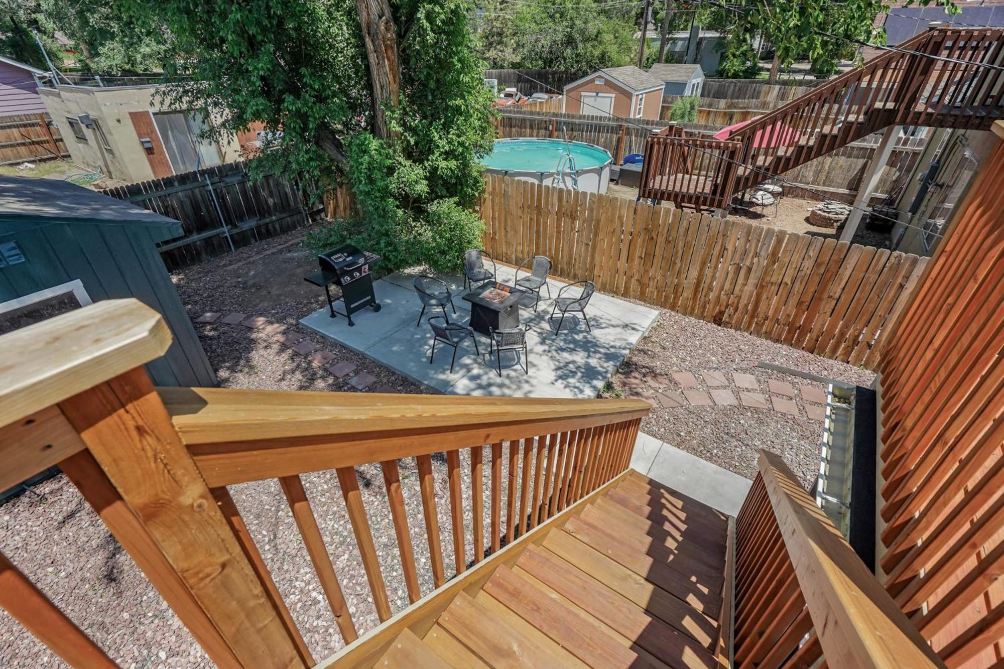 Villa Neighborly Heights - Downtown King Bbq Fire Pit Colorado Springs Esterno foto